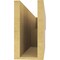 Ekena Millwork 5"W x 30"D x 10"H Thin Chapel Hill Rough Cedar Woodgrain TimberThane Corbel, Primed Tan CORUR05X30X10CHPRCPR - alternate 6